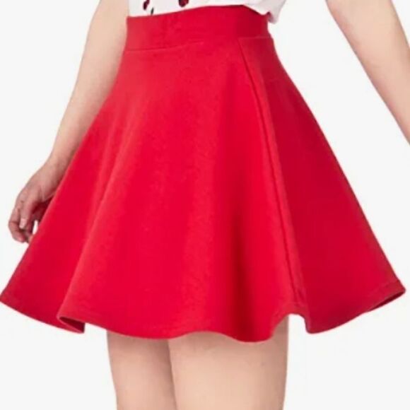 URBAN COCO WOMEN"S BASIC VERSATILE STRETCHY FLARED CASUAL MINI SKATER SKIRT - Picture 15 of 15